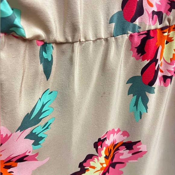 Alive + Olivia Silk Floral Dress, Size Small - Picture 4 of 6